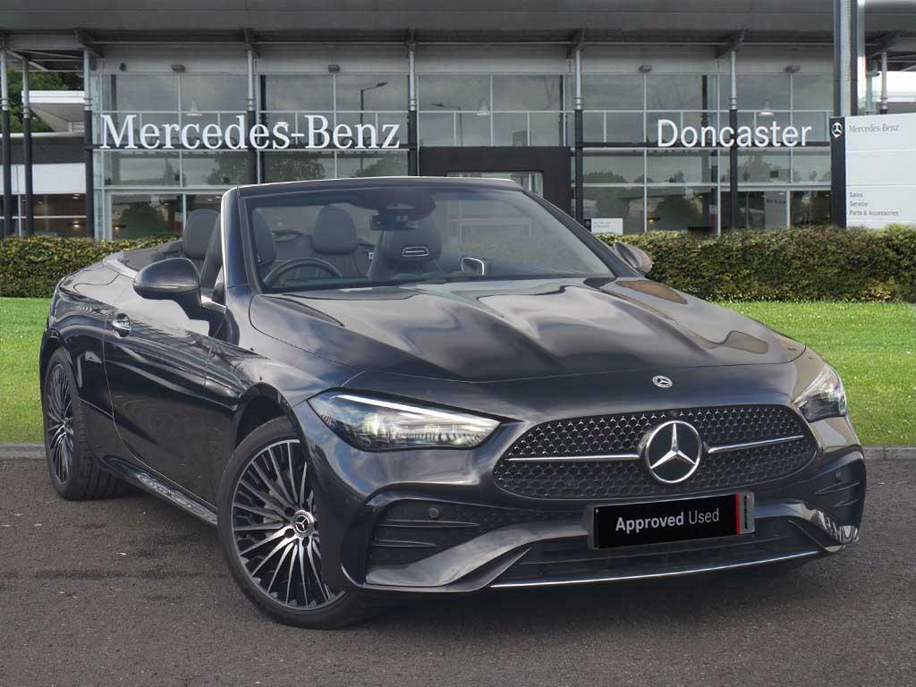 Mercedes-Benz 280 2.0 Cle300h Mhev Amg Line Premium Plus Cabriolet Black #1