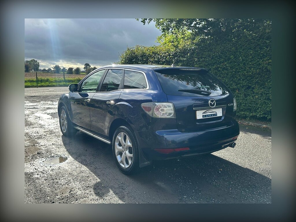 Mazda CX-7 Estate 2.2D Sport Tech 4X4 2011 White #5