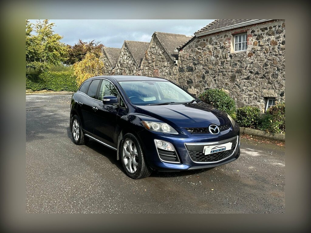 Mazda CX-7 Estate 2.2D Sport Tech 4X4 2011 White #1