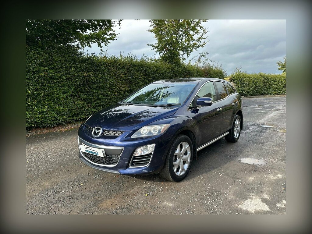 Mazda CX-7 Estate 2.2D Sport Tech 4X4 2011 White #3