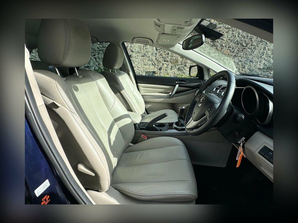 Mazda CX-7 Estate 2.2D Sport Tech 4X4 2011 White #7