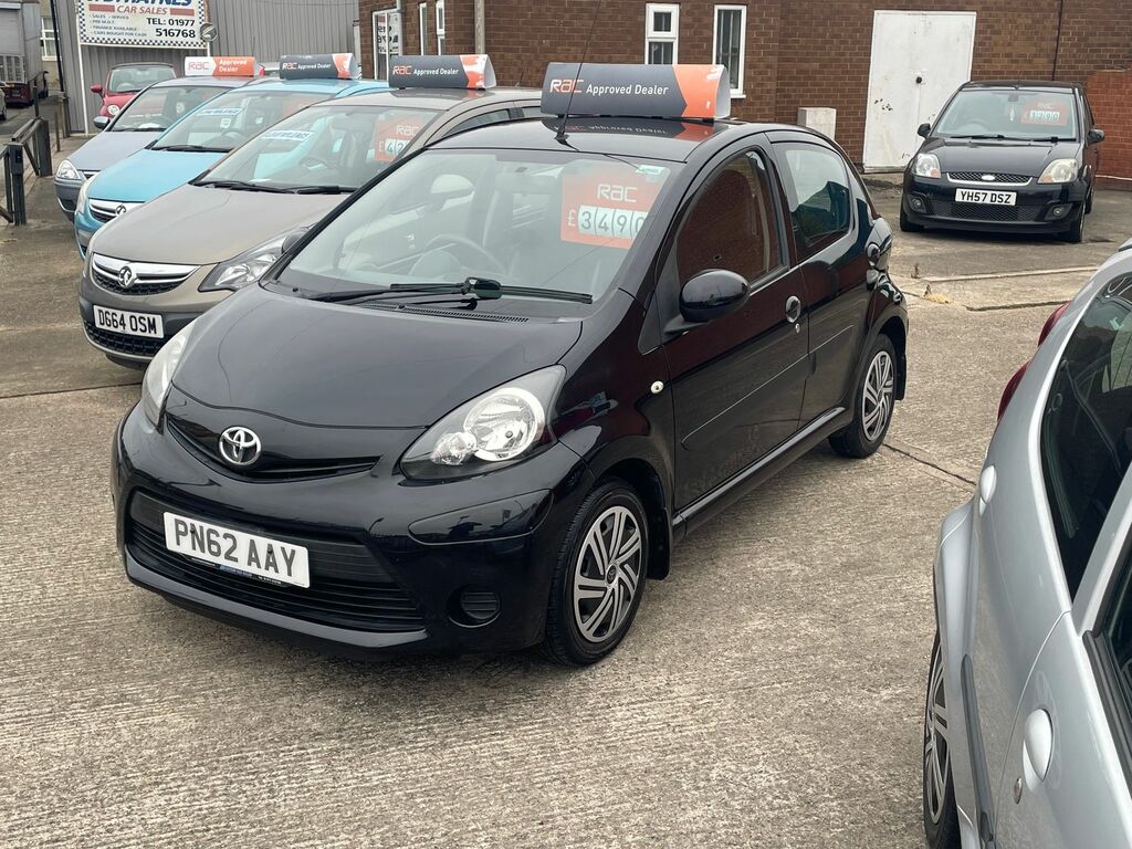 Toyota Aygo 1.0L Vvt-i Ice Hatchback Euro 5 PN62AAY Black #4