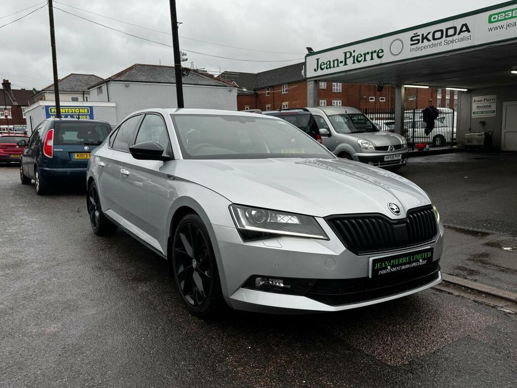 Skoda Superb Hatchback 1.5 Tsi Act Sportline Dsg Euro 6 Ss 5 LK19AGV Silver #5