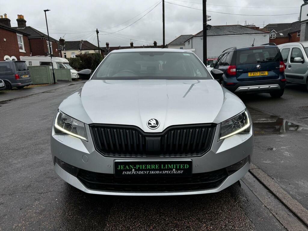 Skoda Superb Hatchback 1.5 Tsi Act Sportline Dsg Euro 6 Ss 5 LK19AGV Silver #6