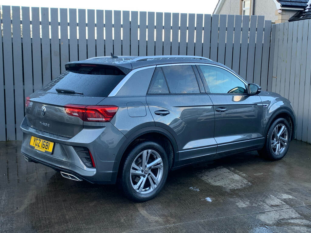 Volkswagen T-Roc 1.5 Tsi R-line YGZ1681 Grey #6