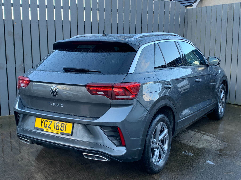 Volkswagen T-Roc 1.5 Tsi R-line YGZ1681 Grey #5