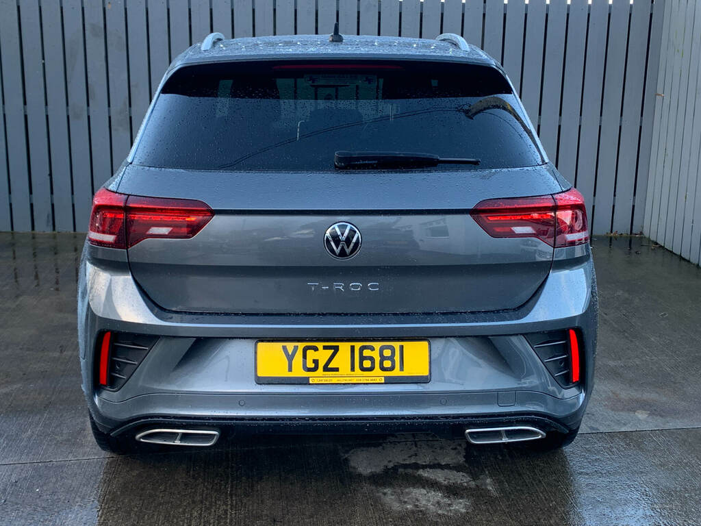 Volkswagen T-Roc 1.5 Tsi R-line YGZ1681 Grey #4