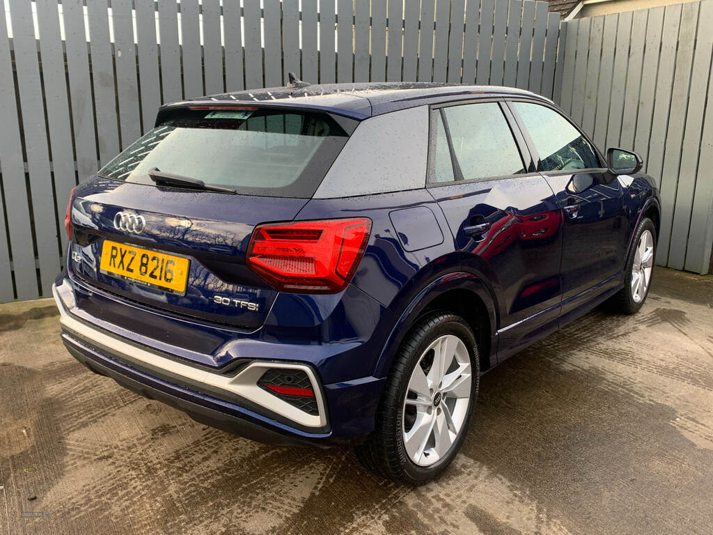 Audi Q2 30 Tfsi S Line RXZ8216 Blue #5