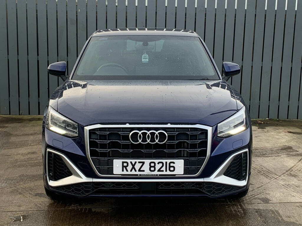 Audi Q2 30 Tfsi S Line RXZ8216 Blue #2