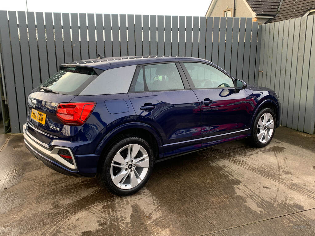 Audi Q2 30 Tfsi S Line RXZ8216 Blue #6