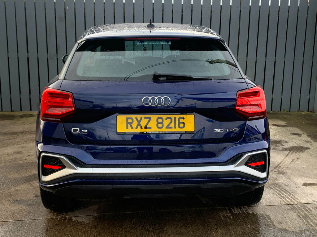 Audi Q2 30 Tfsi S Line RXZ8216 Blue #4