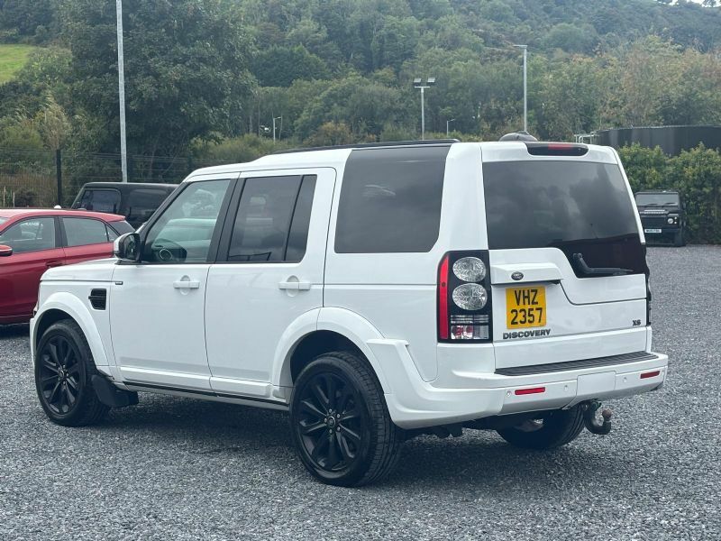 Land Rover Discovery Xs Sdv6 VHZ2357 White #4