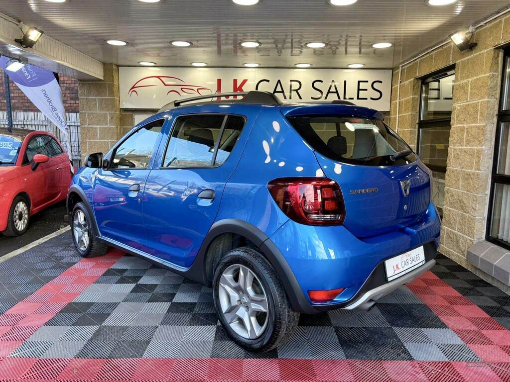 Dacia Sandero Stepway 0.9 Tce Essential OXZ6374 Blue #5