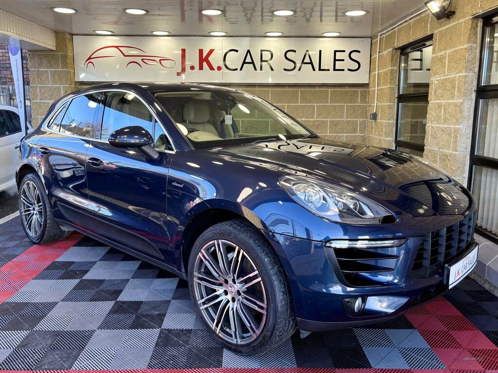 Porsche Macan S Pdk Blue