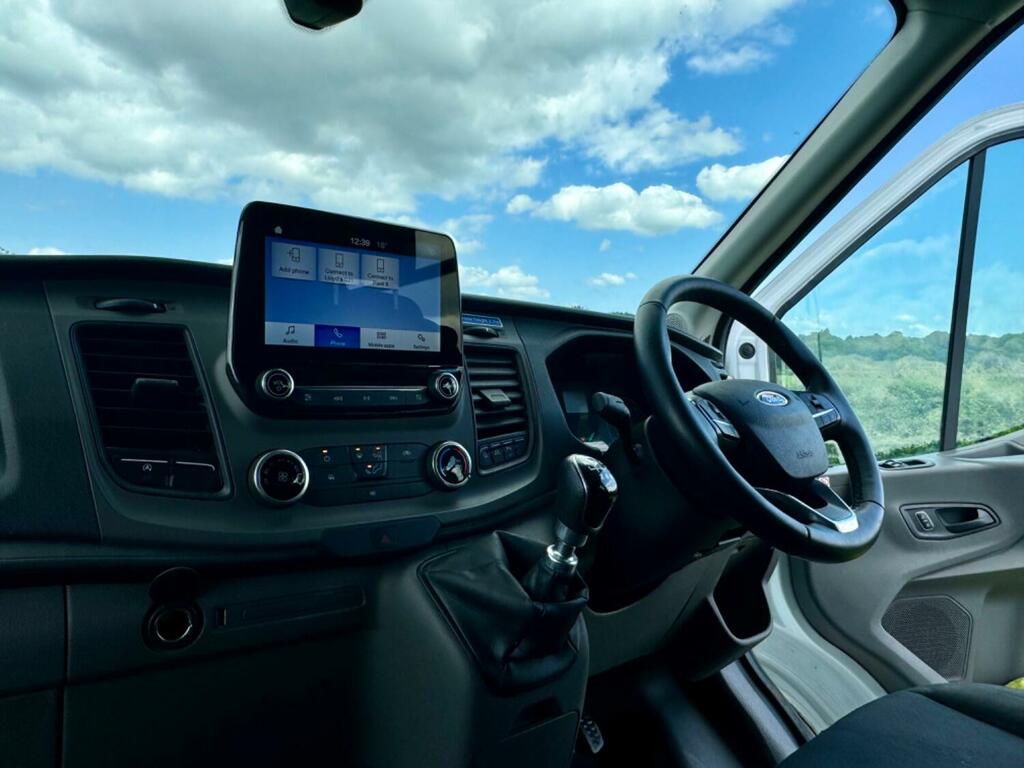 Ford Transit Custom 2.0 Transit Trend Van 350 L3 2.0L Ecoblue 130Ps Fw WM70UEJ White #6