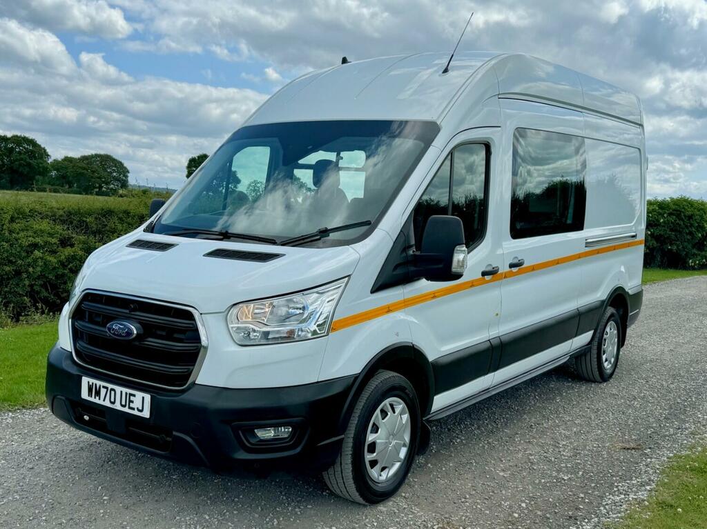Ford Transit Custom 2.0 Transit Trend Van 350 L3 2.0L Ecoblue 130Ps Fw White