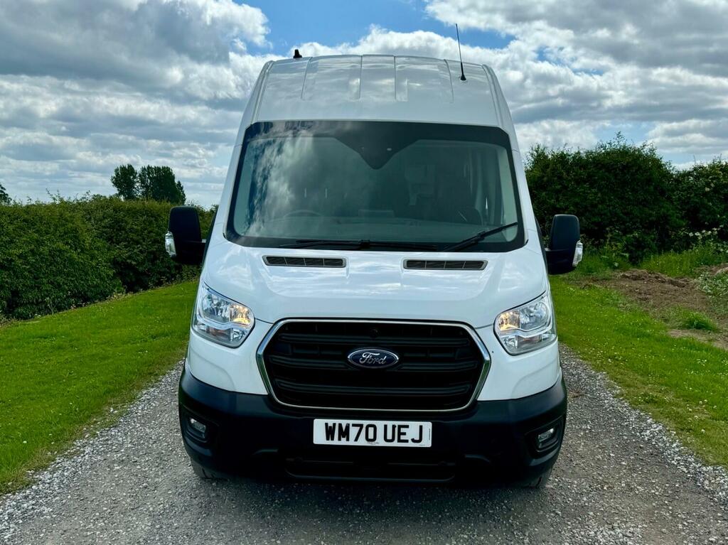 Ford Transit Custom 2.0 Transit Trend Van 350 L3 2.0L Ecoblue 130Ps Fw WM70UEJ White #5