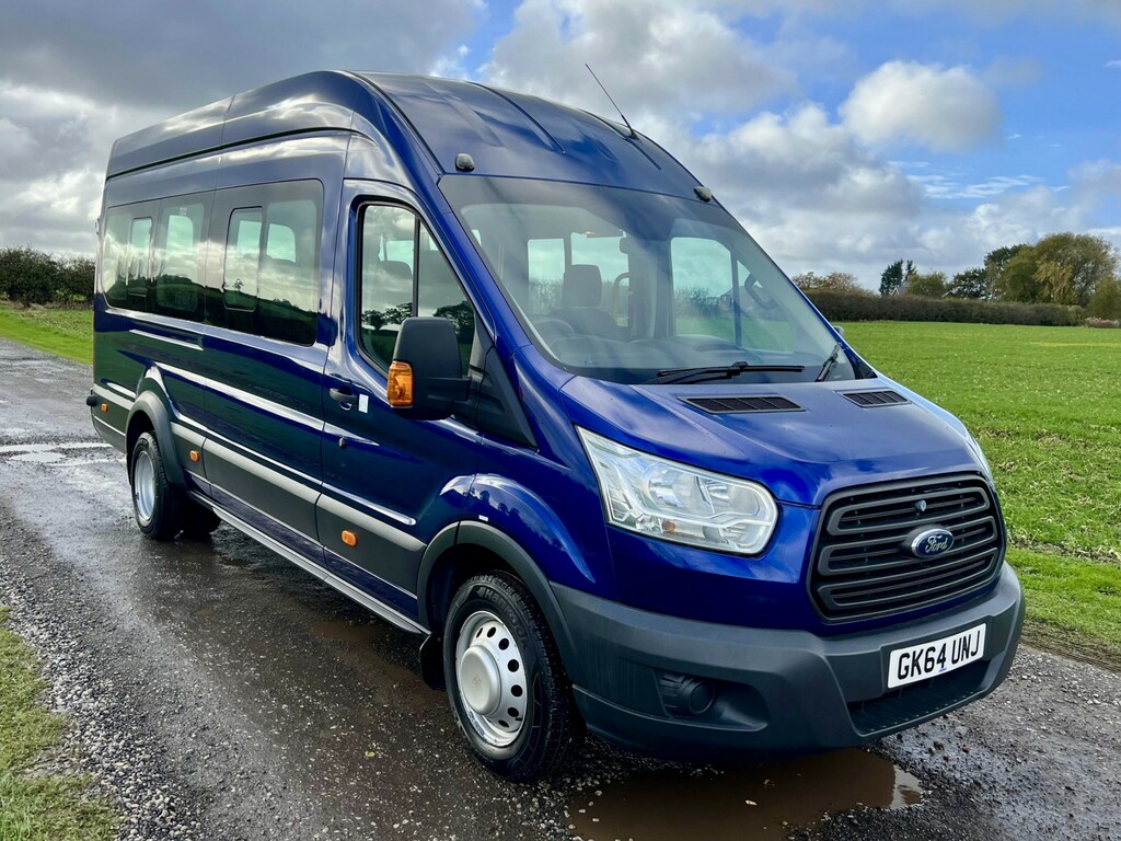Ford Transit Custom 2.2 Tdci 350 Hdt 17 Seater Mini Bus 2014 Blue