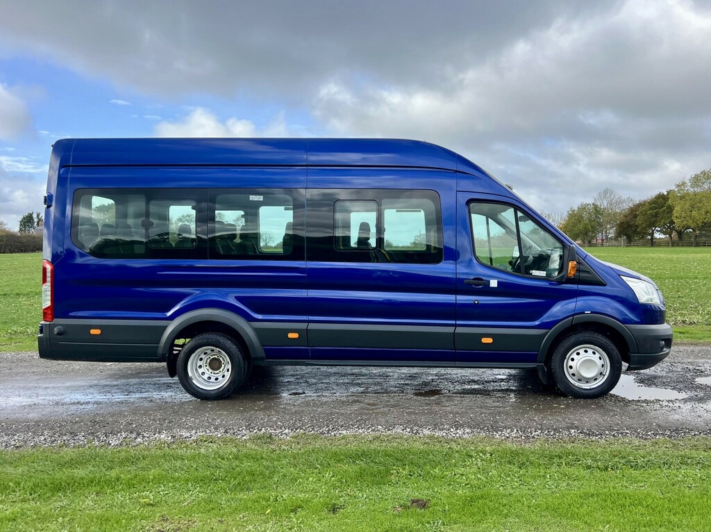 Ford Transit Custom 2.2 Tdci 350 Hdt 17 Seater Mini Bus 2014 Blue #6