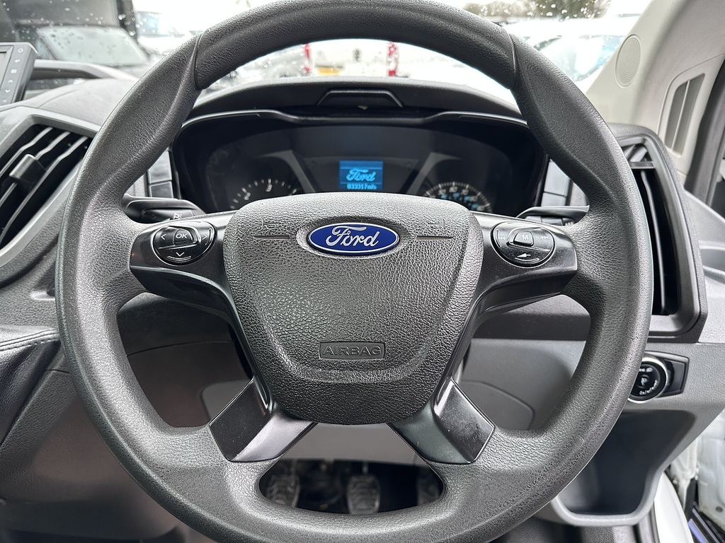 Ford Transit Custom 350 Ecoblue L3dropside Rwd Euro 6 130Ps Ac 2017 BN67RYD White #5