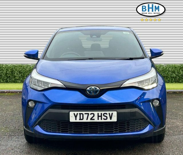 Toyota C-Hr 2022 1.8 Vvt-h Gpf Icon Suv Hybrid Cvt YD72HSV Blue #2