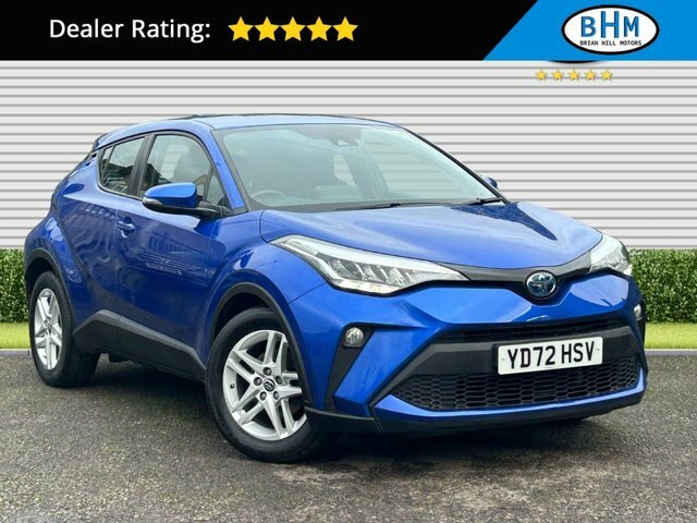 Toyota C-Hr 2022 1.8 Vvt-h Gpf Icon Suv Hybrid Cvt Blue