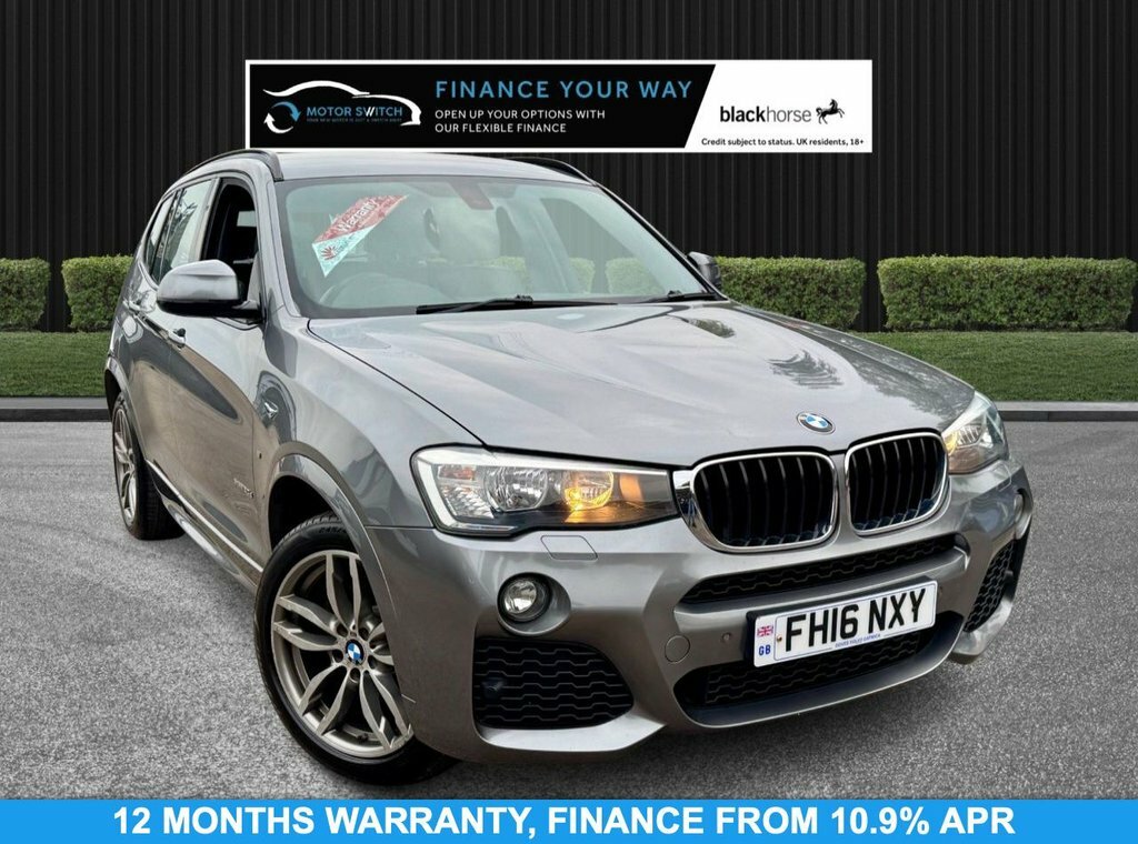 BMW X3 2L M Sport Grey