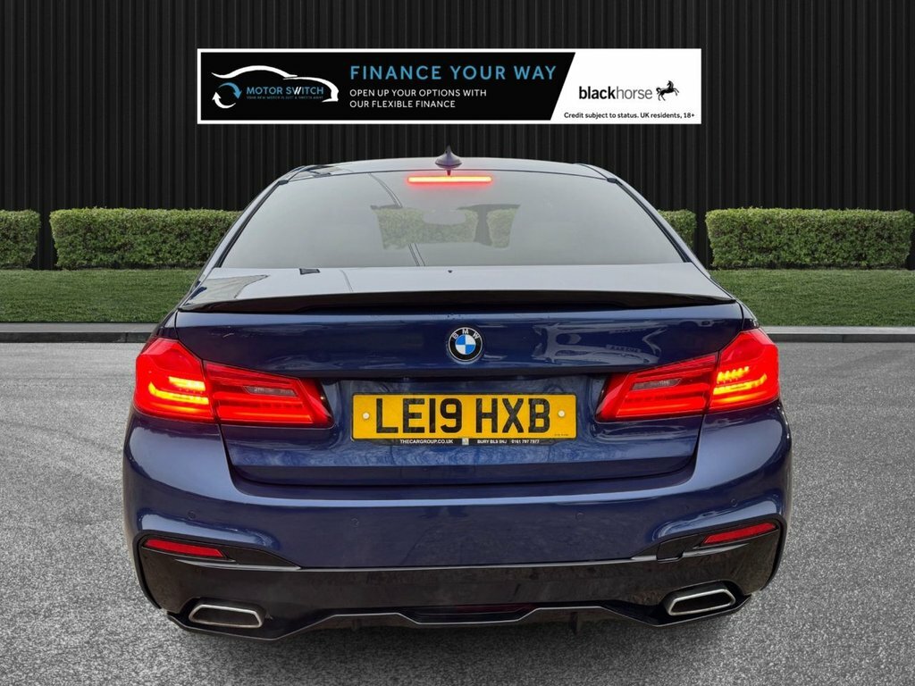 BMW 5 Series 2L M Sport LE19HXB Blue #6