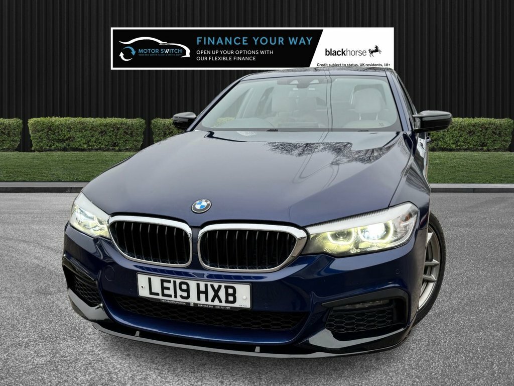 BMW 5 Series 2L M Sport LE19HXB Blue #6