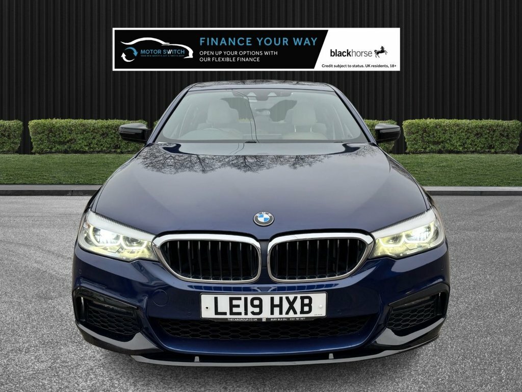 BMW 5 Series 2L M Sport LE19HXB Blue #2