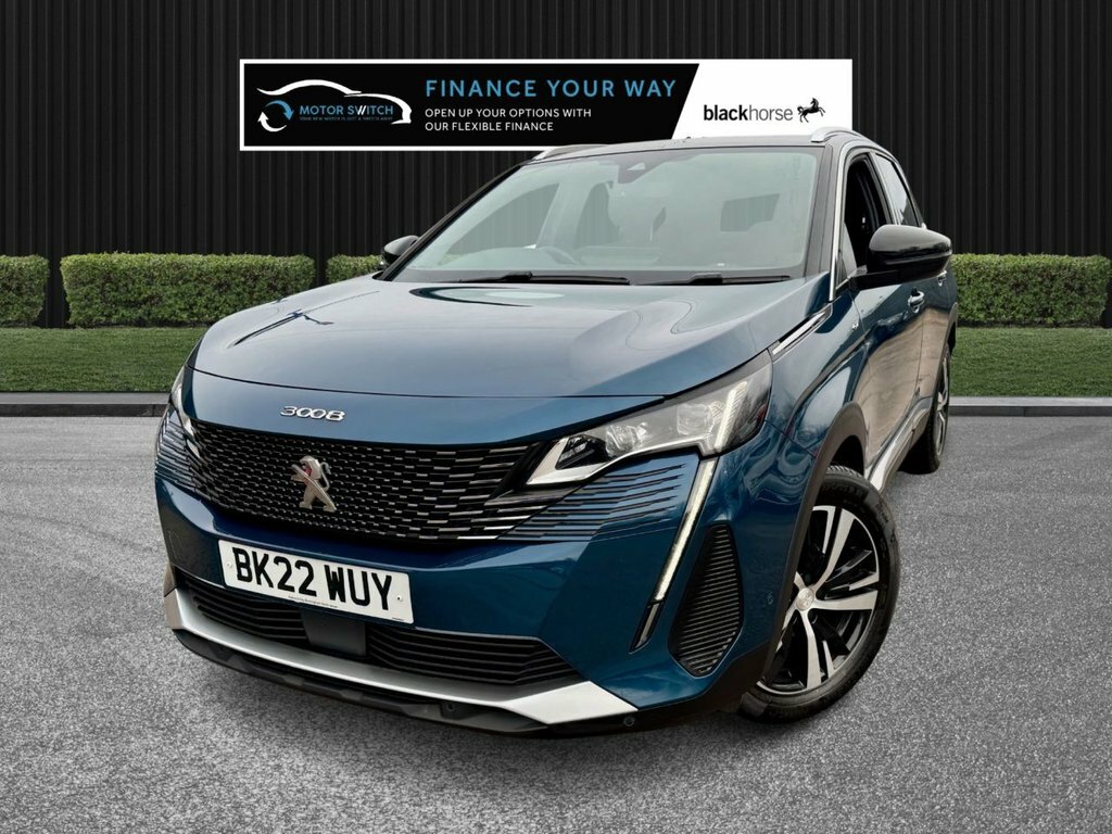 Peugeot 3008 1.2L Gt BK22WUY Blue #3
