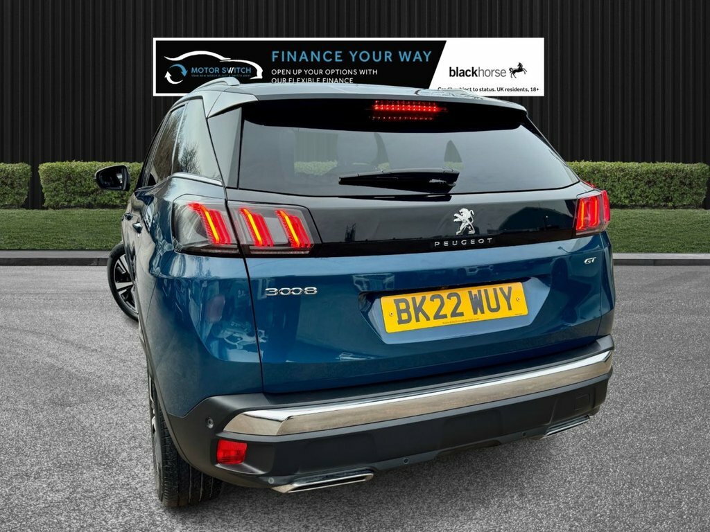 Peugeot 3008 1.2L Gt BK22WUY Blue #6