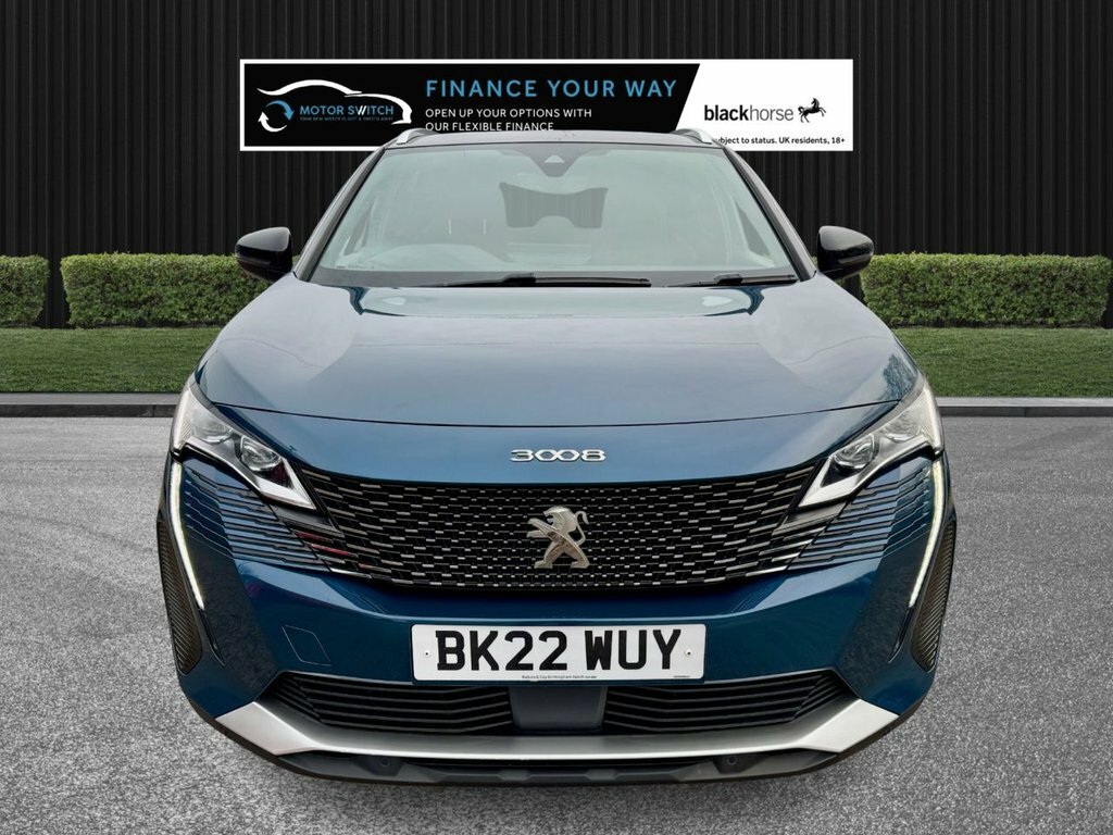 Peugeot 3008 1.2L Gt BK22WUY Blue #2