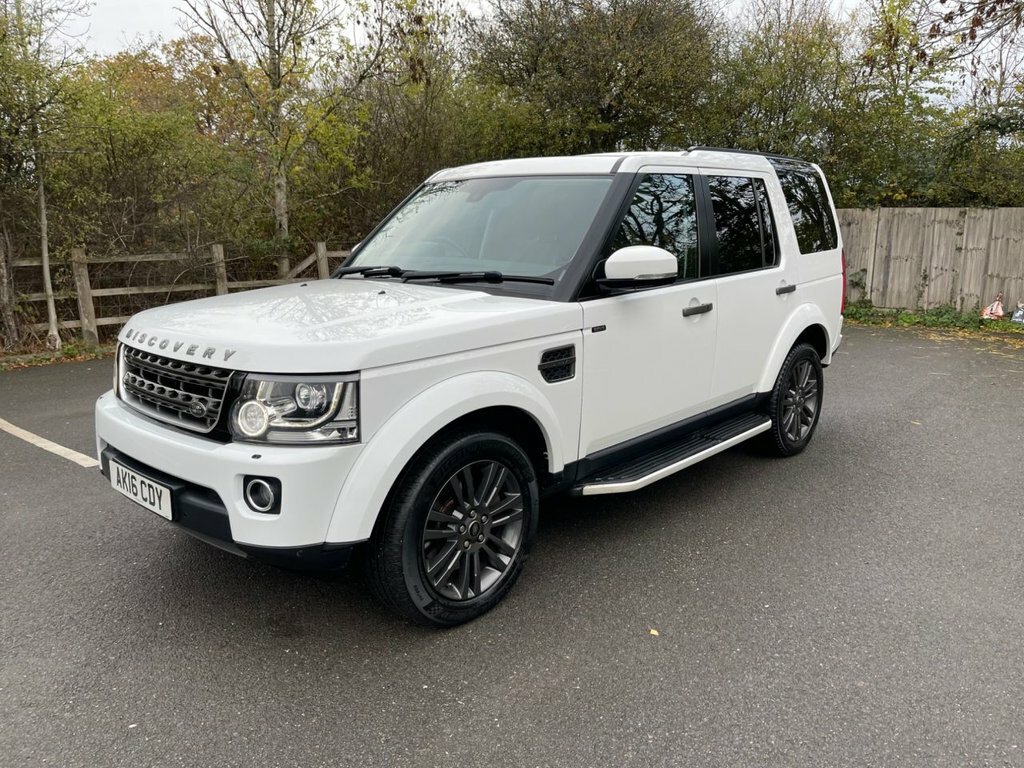 Land Rover Discovery 4 3L Graphite AK16CDY White #4