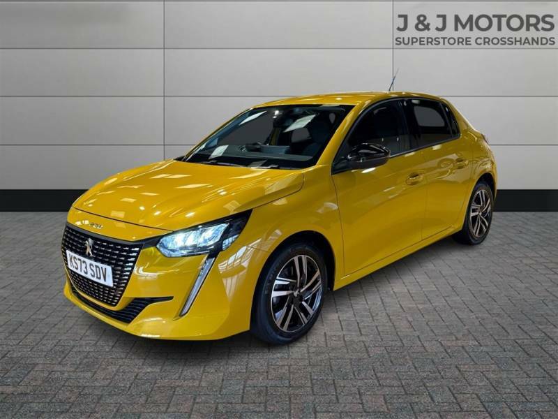 Peugeot 208 1.2 Puretech 130 Allure Premium Eat8 - 2023 KS73SDV Yellow #3