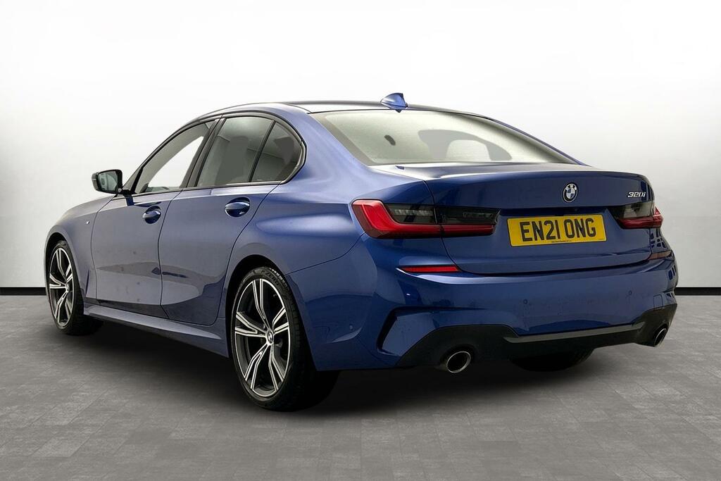 BMW 3 Series 320I M Sport Saloon EN21ONG Blue #2