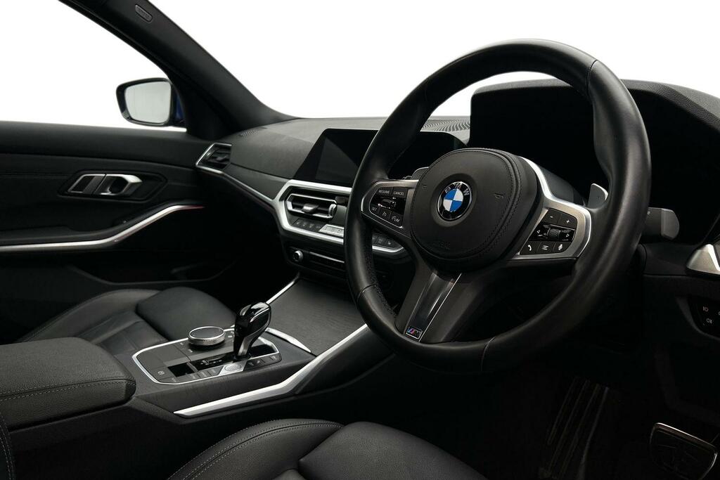 BMW 3 Series 320I M Sport Saloon EN21ONG Blue #6