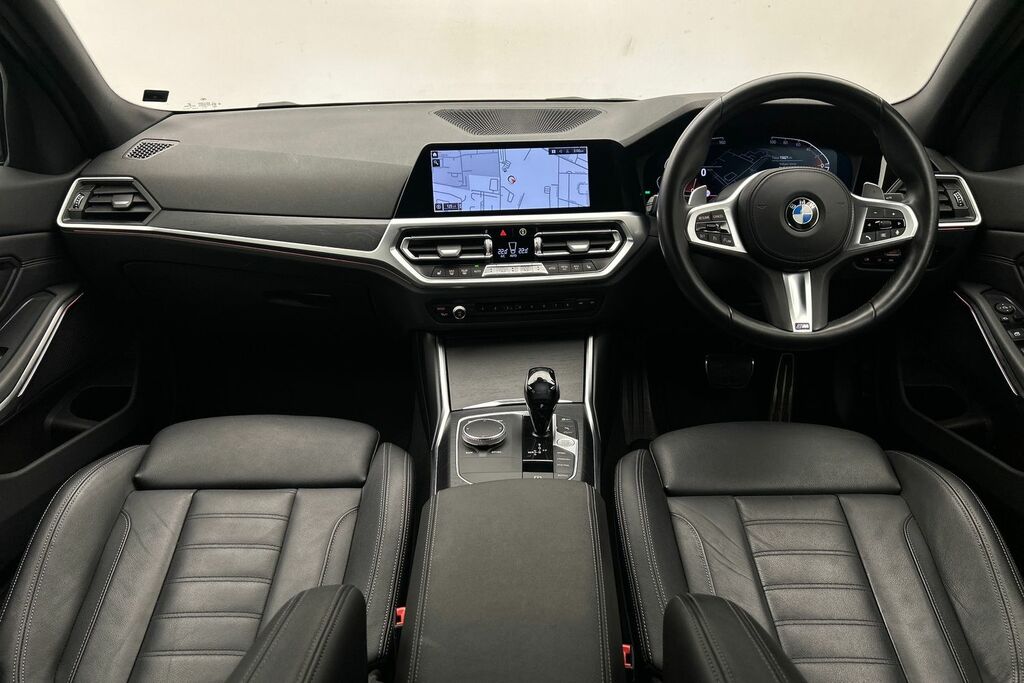 BMW 3 Series 320I M Sport Saloon EN21ONG Blue #4