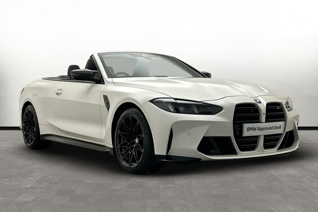 BMW M4 M4 Competition M Xdrive Convertible White