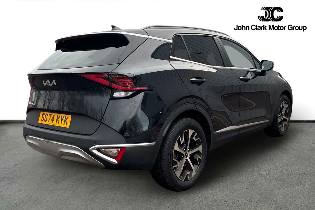 Kia Sportage 1.6 T-gdi Mhev 3 Suv Hybrid Dct Euro 6 SG74KYK Black #2