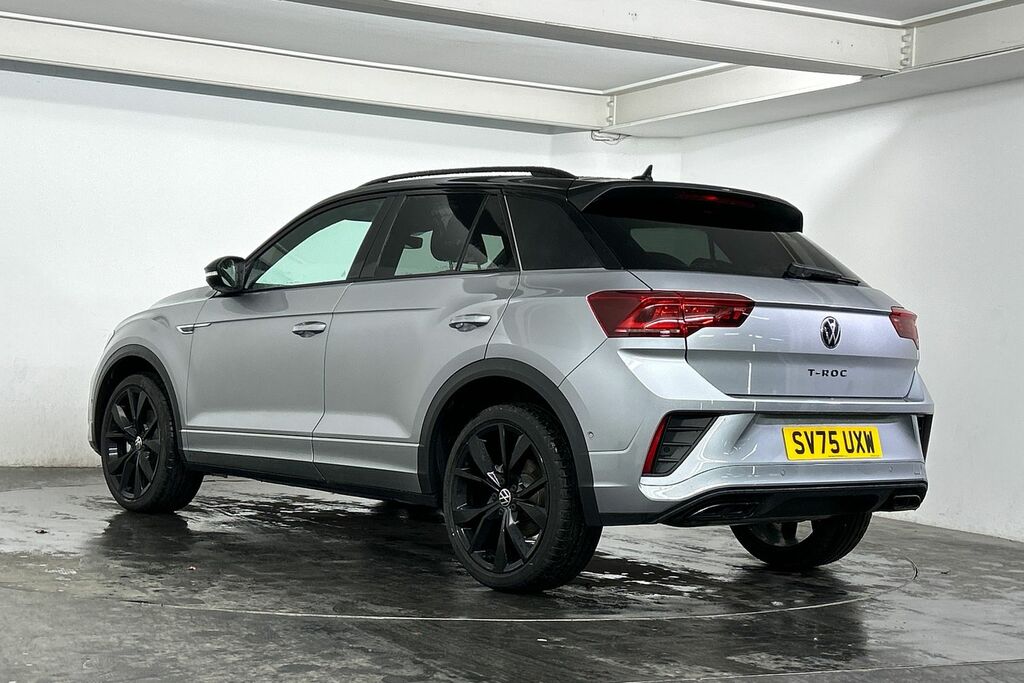 Volkswagen T-Roc 1.5 Tsi Black Edition Dsg SV75UXW Silver #3