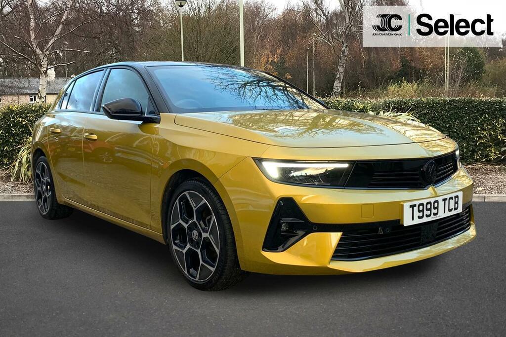 Vauxhall Astra 1.2 Turbo Gs Hatchback Euro 6 Ss Yellow