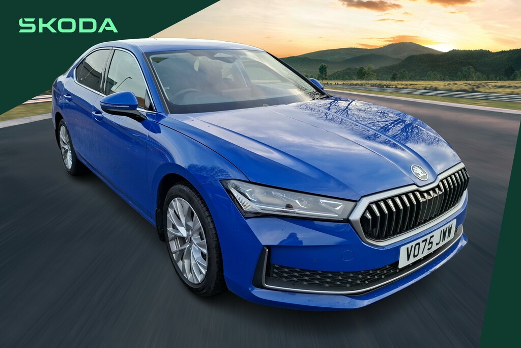 Skoda Superb 2.0 Tdi Se L Dsg Blue