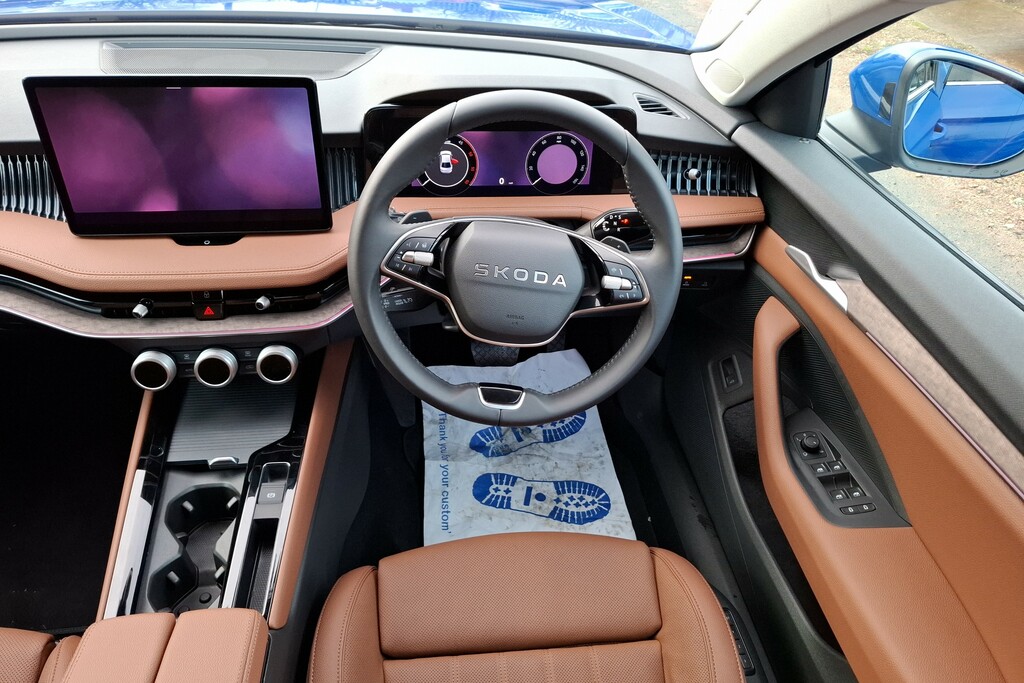 Skoda Superb 2.0 Tdi Se L Dsg VO75JWW Blue #6