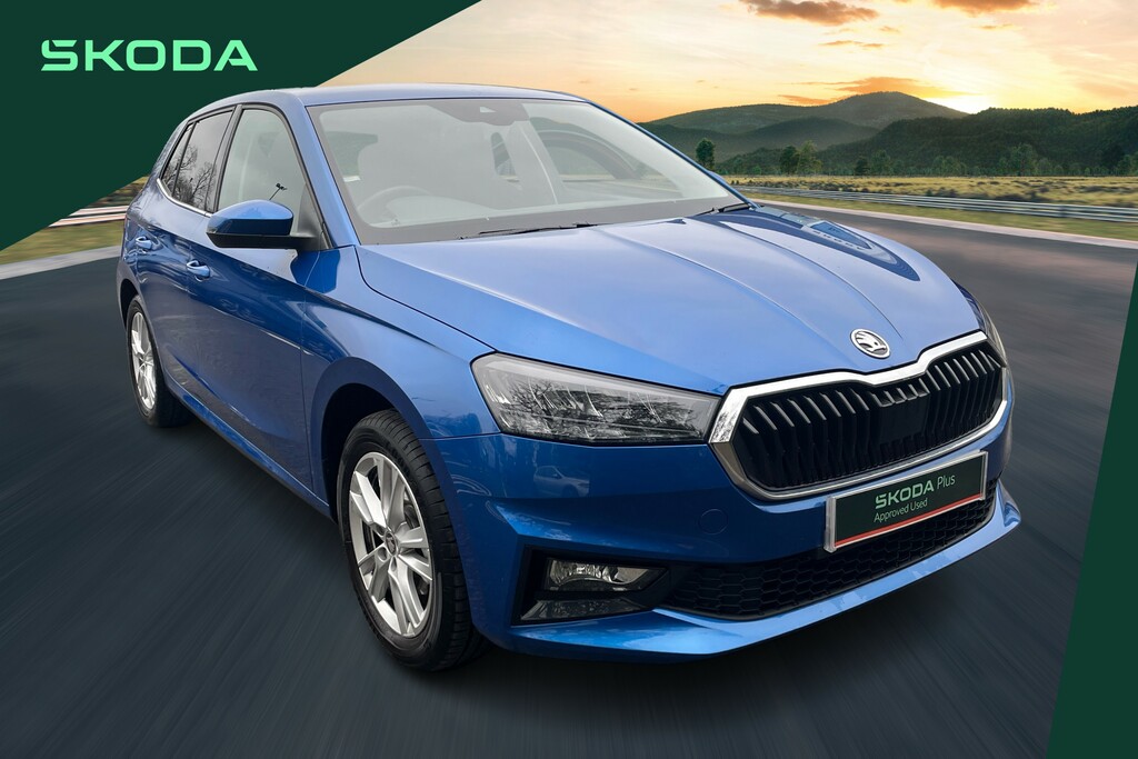 Skoda Fabia 1.0 Tsi 116 Se L Edition Dsg Blue