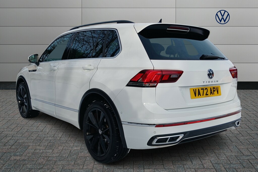 Volkswagen Tiguan 2.0 Tdi R-line Dsg VA72APV White #3