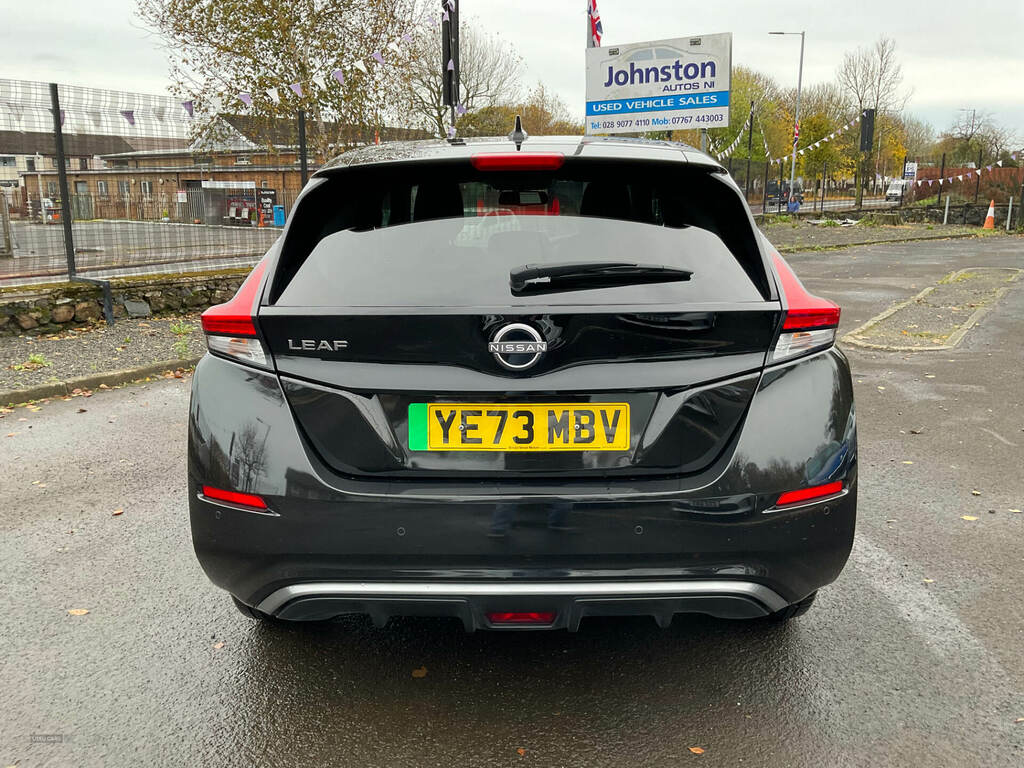Nissan Leaf 110Kw N-connecta 39Kwh YE73MBV Black #5