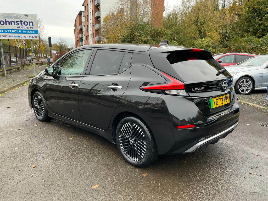 Nissan Leaf 110Kw N-connecta 39Kwh YE73MBV Black #4