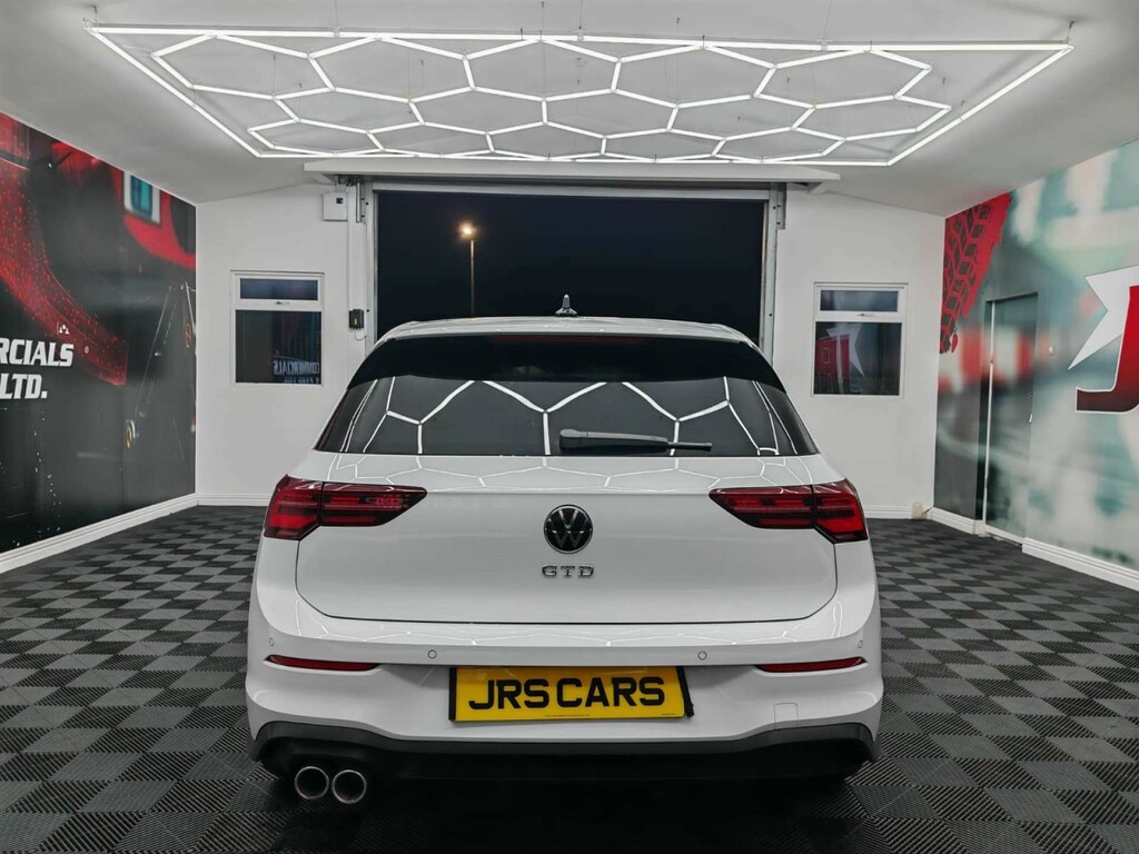 Volkswagen Golf Gtd Tdi MK24XBY White #5