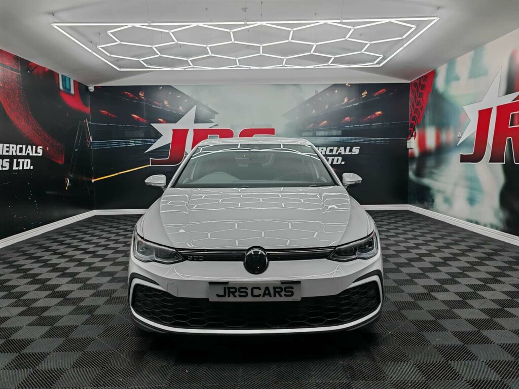 Volkswagen Golf Gtd Tdi MK24XBY White #2